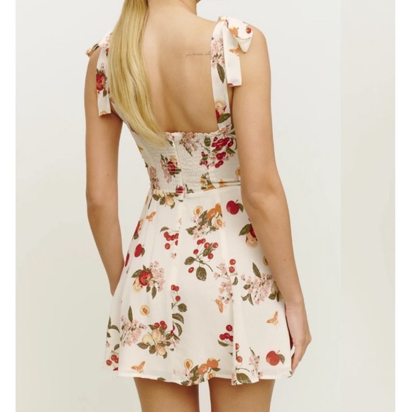 Reformation Niara Mini Dress in Fruity size 4 - Picture 7 of 8